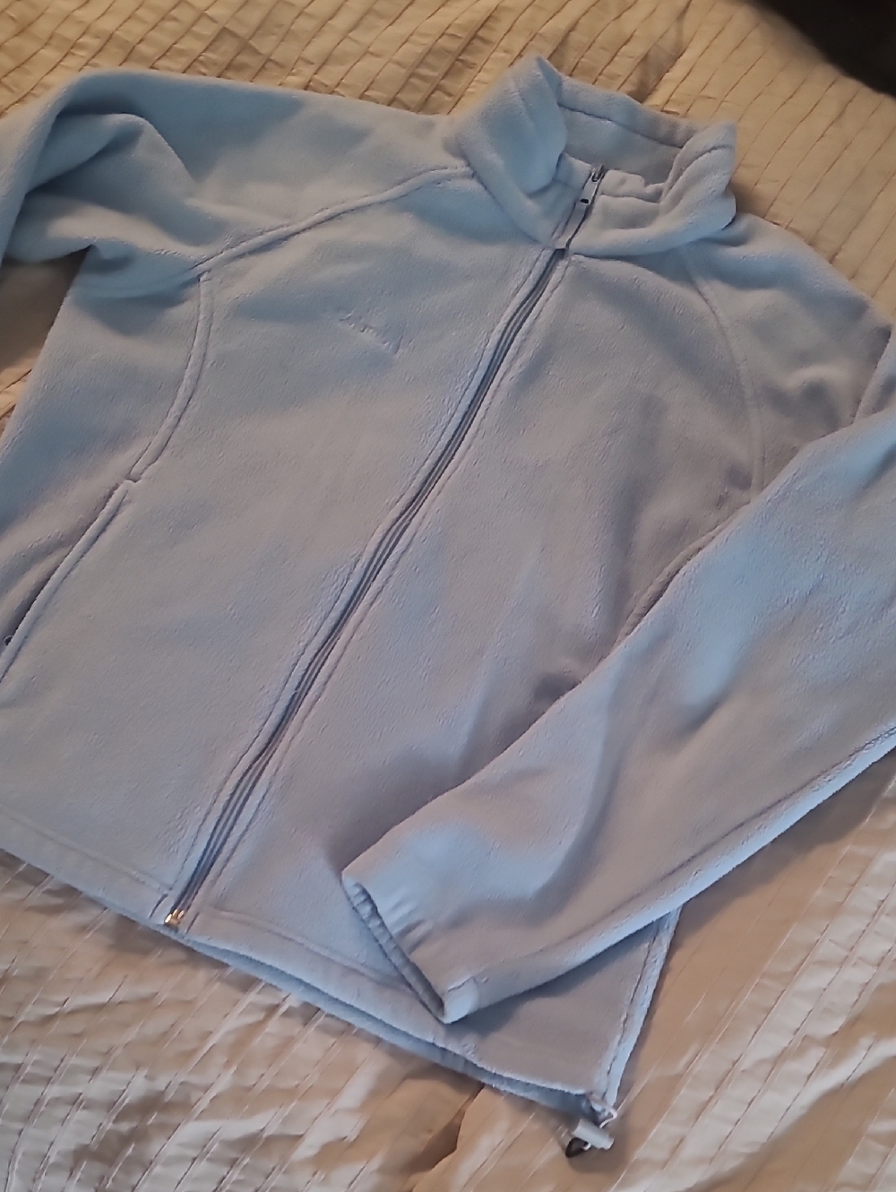 Columbia Light Blue Women's Fleece Jacket
